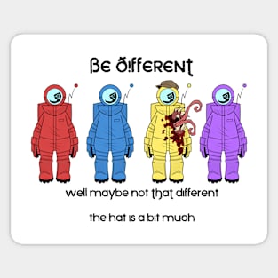 Be Different! Sticker